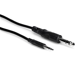 Hosa CMS-105 3.5mm TRS to 1/4" TRS Stereo Interconnect Cable (5ft)