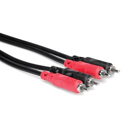 Hosa CRA-206 Dual RCA to Same Stereo Interconnect Cable (6m)
