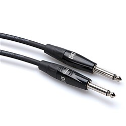Hosa HGTR-010 REAN Straight to Same Pro Guitar Cable (10ft)