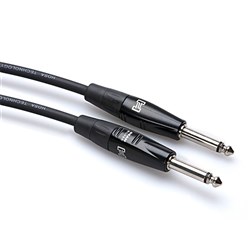 Hosa HGTR-015 REAN Straight to Same Pro Guitar Cable (15ft)