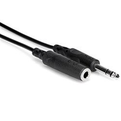 Hosa HPE-325 1/4" TRS Headphone Extension Cable (25ft)