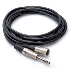 Hosa HSX-005 REAN 1/4" TRS to XLR(M) Pro Balanced Interconnect Cable (5ft)