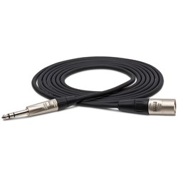 Hosa HSX-050 REAN 1/4" TRS to XLR(M) Pro Balanced Interconnect Cable (50ft)