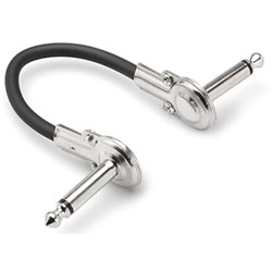 Hosa IRG 100.5 Low-Profile Right-Angle to Same Guitar Patch Cable (6in)