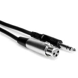Hosa STX-110F XLR(F) to 1/4" TRS Balanced Interconnect Cable (10ft)