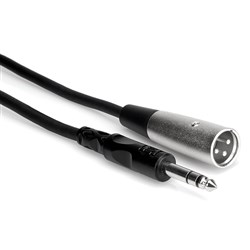 Hosa STX-115M 1/4" TRS to XLR(M) Balanced Interconnect Cable (15ft)