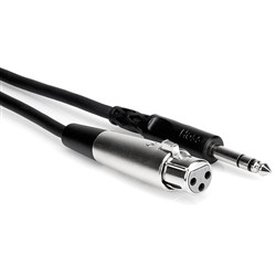 Hosa STX-120F XLR(F) to 1/4" TRS Balanced Interconnect Cable (20ft)