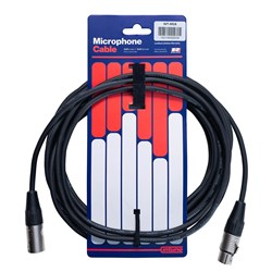 Intune Microphone Cable 6m XLR(m) to XLR(f) REAN Connectors