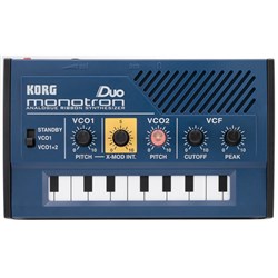 Korg Monotron Duo Analogue Synthesizer w/ Dual Oscillator