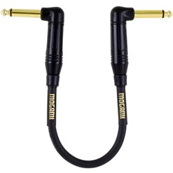 Mogami Gold Instrument Cable TS Right-Angle to Same (0.5")