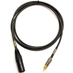 Mogami Gold XLR(M) - RCA Mono Cable (12ft)