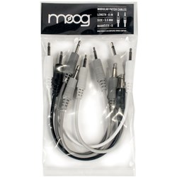 Moog Mother Cables 5x 6" Modular Synth Patch Cables