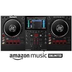 Numark Mixstream Pro + Standalone Streaming DJ Controller w/ Wi-Fi Streaming