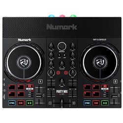 Numark Party Mix Live DJ Controller w/ Built-In Light Show & Speakers