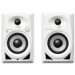 Pioneer DM40BT 4" Active Studio Monitors w/ Bluetooth - White (Pair)