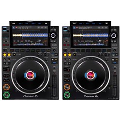 Pioneer Pro DJ Package w/ Pair of CDJ3000 Media Player Controllers