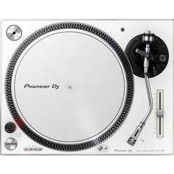 Pioneer PLX500 Turntable in White (Cartridge Included)