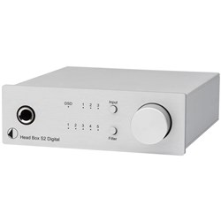 Pro-Ject Head Box S2 Digital Headphone Amplifier (Silver)