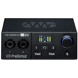 PreSonus Revelator io24 USB-C Audio Interface w/ Integrated Mixer, Effects & Stream Mix
