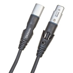 D'Addario XLR Custom Series Cable w/ Swivel Plugs (10ft)