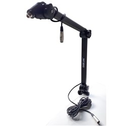 Quik Lok A26 Microphone Desk Arm w/ Integrated XLR Cable