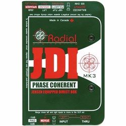 Radial JDI Passive Direct Box w/ Jensen Audio Transformer