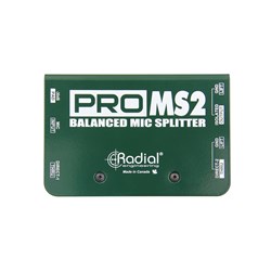 Radial ProMS2 Passive 2-Way Microphone Splitter
