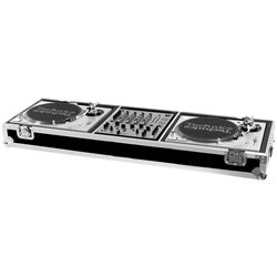 Road Ready RRDJMW DJ Coffin For 2 Turntables & 12" Mixer