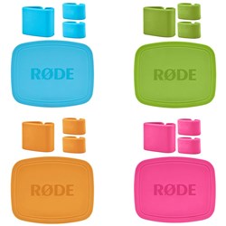 Rode Set of Coloured Identification Caps & Clips for 4x NT-USB Minis