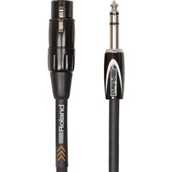 Roland RCC-15-TRXF TRS to XLRF (15ft) Cable