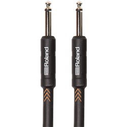 Roland RIC-B3 Instrument Cable (3ft) SS Black Series