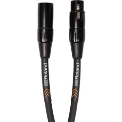 Roland RMC-B3 Microphone Cable (3ft) Black Series