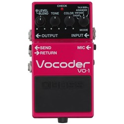 Boss VO-1 Vocoder - Powerful Vocal Expression for Guitar & Bass in an easy-to-use Pedal
