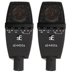 sE 4400a Matched Pair of Large Diaphragm Multi Pattern Condenser Mic