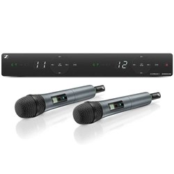 Sennheiser XSW 1 825 Dual 2-Channel Wireless Vocal System (Frequency Band A)