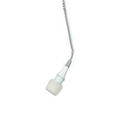 Shure CVO-WC Cardioid Condenser Hanging Microphone w/ 25ft Cable (White)
