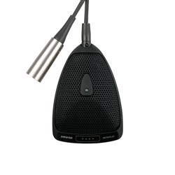 Shure MX393C Surface Mount Cardioid Boundary Microphone (Black)