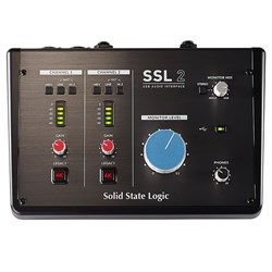 Solid State Logic SSL 2 2x2 USB Audio Interface w/ Legacy 4K Analogue Enhancement