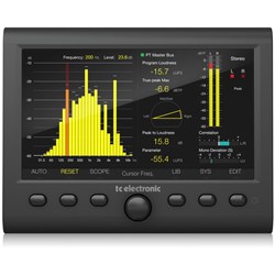 TC Electronic Clarity M Stereo Audio Loudness Meter w/ 7" Display & USB Connectivity