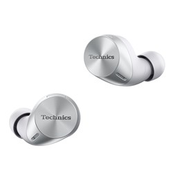 Technics EAH-AZ60 True Wireless Noise Cancelling Bluetooth Earbuds (Silver)