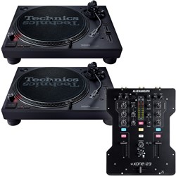 Technics SL1210 MK7 Pack w/ Allen & Heath Xone:23 2-Ch DJ Mixer