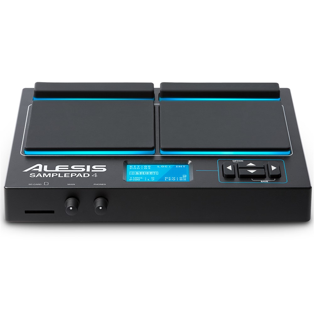 Alesis SamplePad 4Compact 4-Pad Percussion and Sample-Triggering Instrumen... 