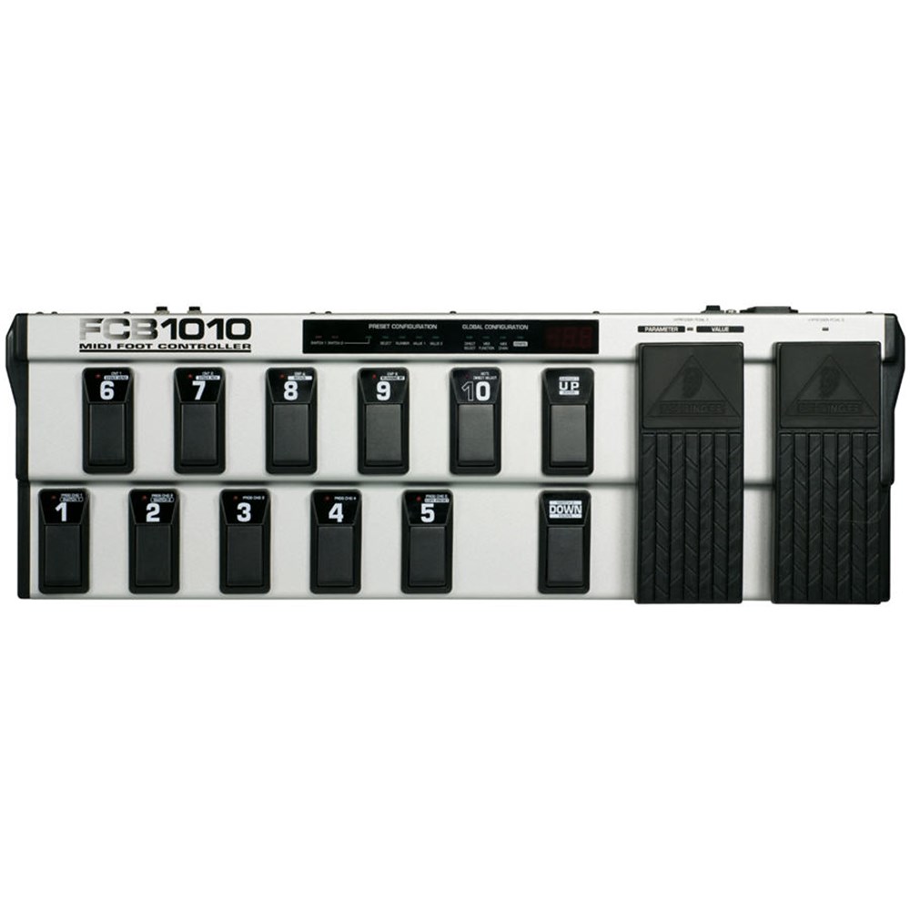 Mucama lanzadera no pagado Behringer FCB1010 MIDI Foot Controller | MIDI Controllers - Store DJ