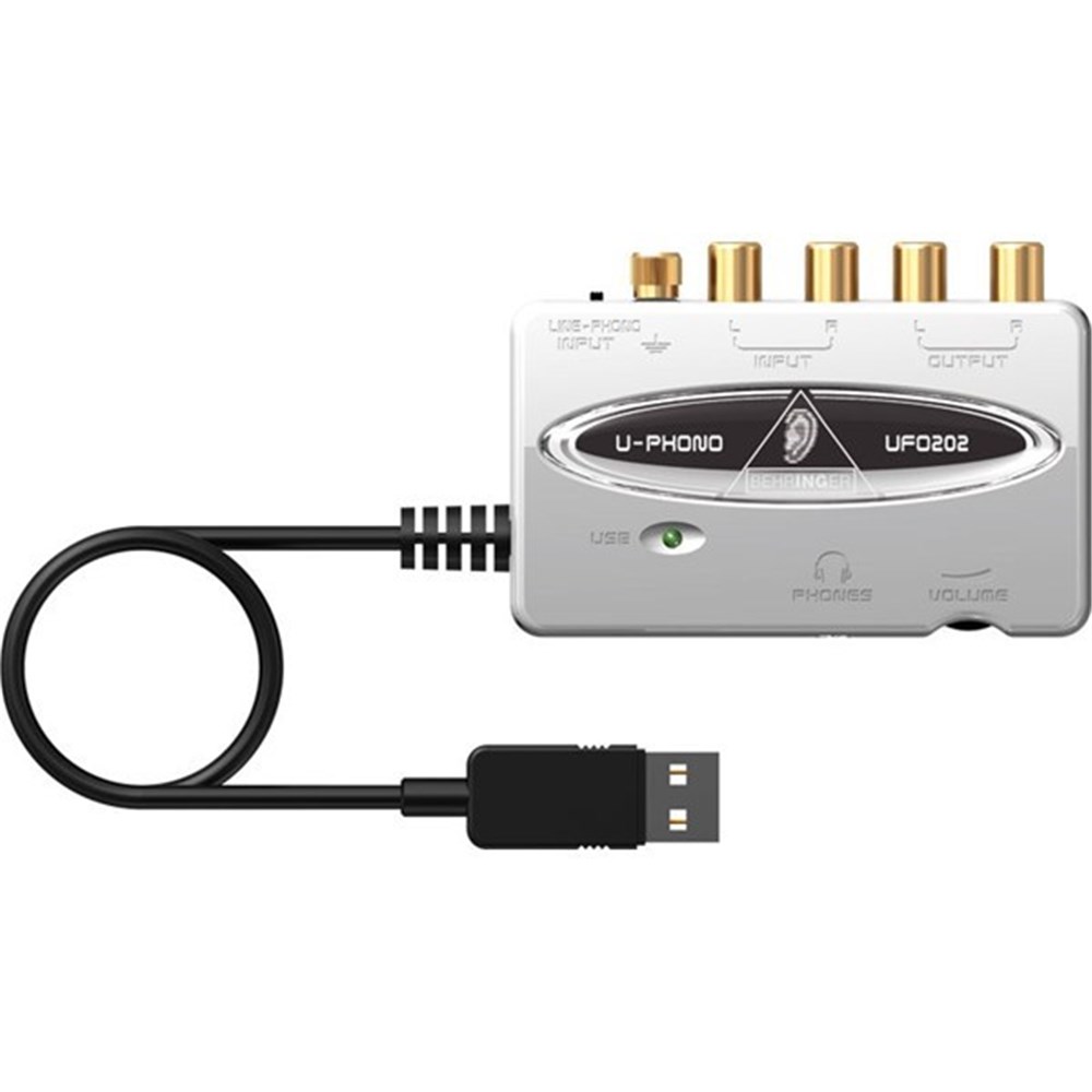 U-Phono UFO202 Audio Interface w/ Phono Pre | USB Audio - Store DJ