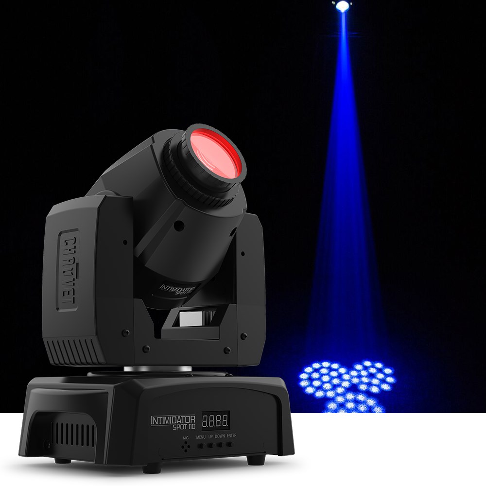 Chauvet Intimidator Spot 110 Moving Head Spot x 10W LED Moving Heads   Scanners Store DJ
