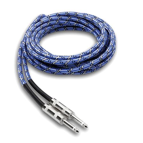 Hosa 3GT-18C1 Straight to Same Cloth Guitar Cable (18ft)