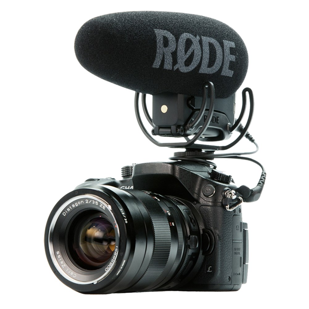Rode VideoMic Pro+ Directional On-Camera Microphone | Camera Microphones - DJ