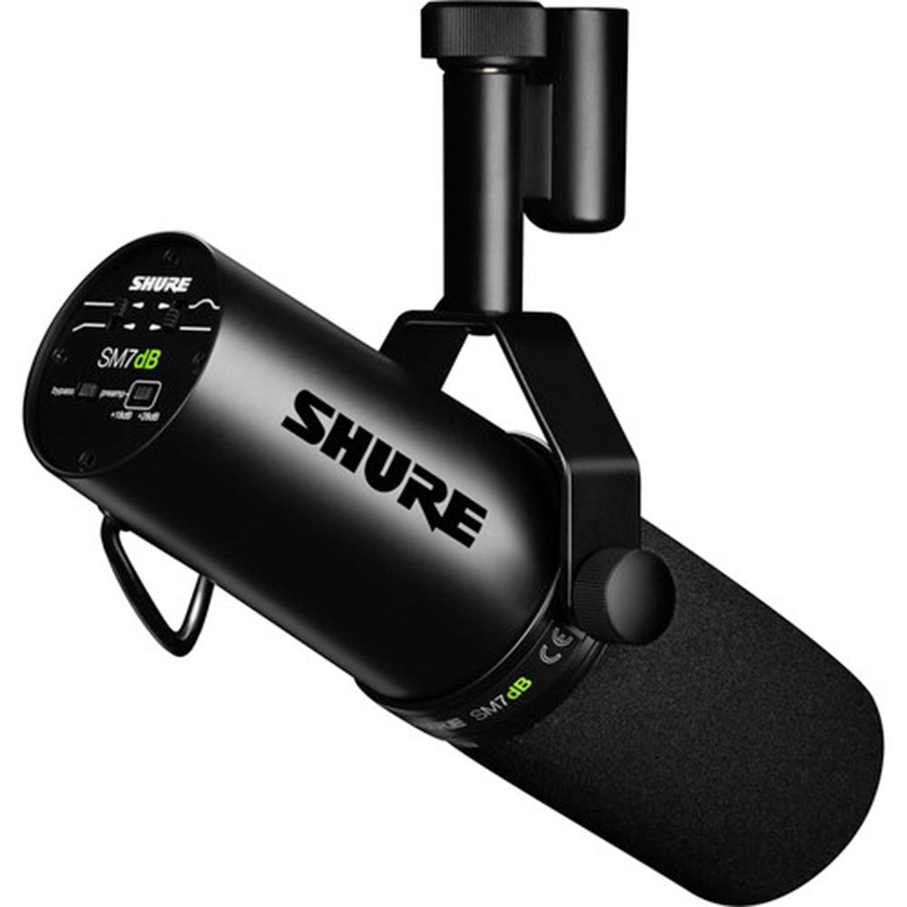Shure SM7dB Dynamic Vocal Microphone w/ Built-in Preamp | Dynamic  Microphones - Store DJ
