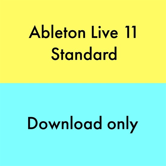 Ableton Live 11 Standard EDU Production Software (eLicense Download Code Only)