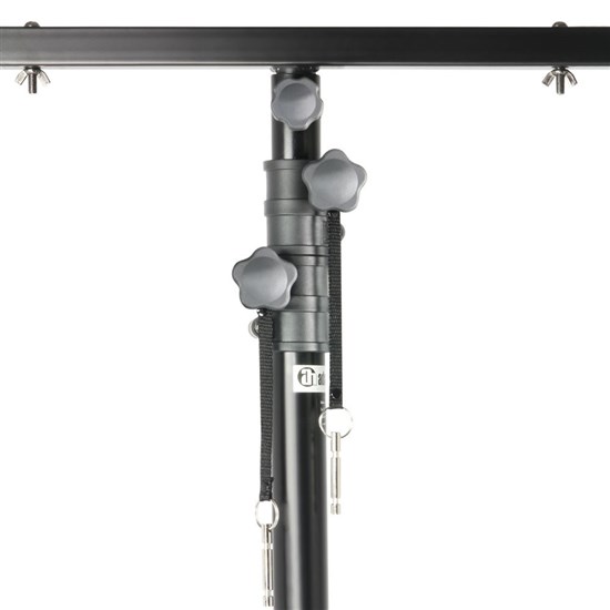 Adam Hall SLTS017 Lighting Stand Large w/ TV Spigot Adapter